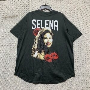 Selena Quintanilla Jersey Shirt Men's  2XL‎ Gray Short Sleeve Dreams Of You 1971